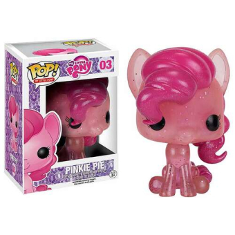 Authentic My Little Pony funko pop Figure Pinkie Pie Glitter +/- 9cm